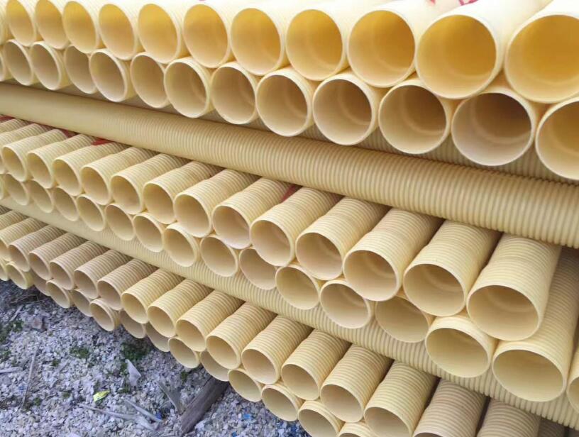 110PVC 电力波纹管